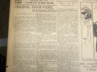 1907 JANUARY 30 THE BOSTON HERALD - ORIGINAL THAW PANEL IS EXHAUSTED - BH 26