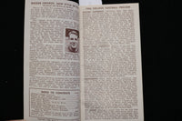 1956 FOOTBALL SCHEDULE - EARLY TIMES BOURBON - LOT OF 2 - K 2842