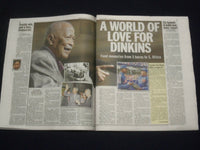 2020 NOVEMBER 25 NEW YORK DAILY NEWS NEWSPAPER - MAYOR DAVID DINKINS TRIBUTES