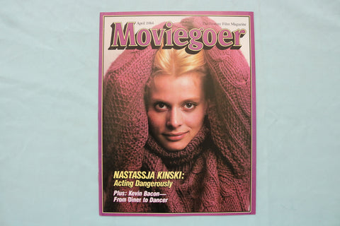 1984 APRIL MOVIEGOER MAGAZINE - NASTASSJA KINSKI COVER - E 19818