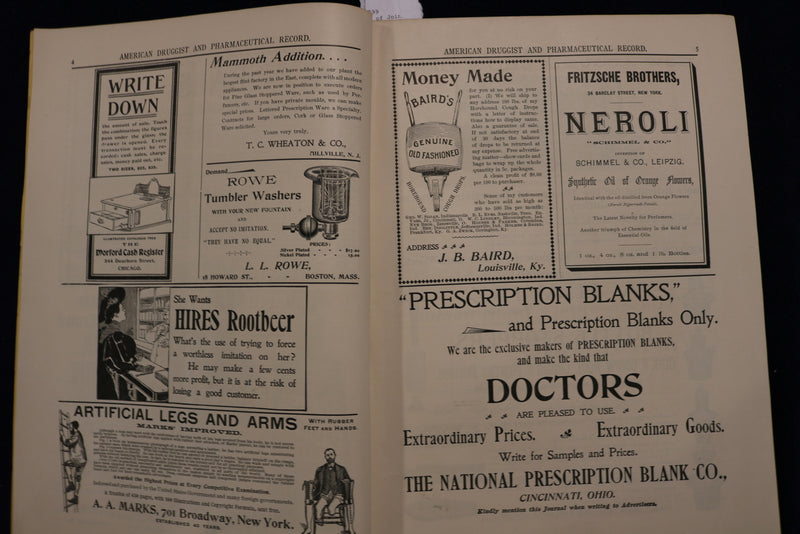 1896 SEPTMBER 10 AMERICAN DRUGGIST AND PHARMACEUTICAL RECORD - K 1658