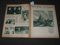 1935 MAR 9 MID-WEEK PICTORIAL MAGAZINE SECTION - GABLE-COLBERT - RUTH - J 3195