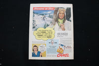 1943 JANUARY 9 COLLIER'S MAGAZINE - A MILITARY MAN KISSING GIRL COVER - E 11051