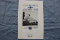 1992 MADISON MAENNERCHOR 140TH ANNUAL SPRING CONCERT PROGRAM - K 2953