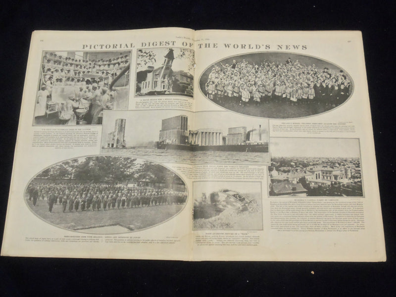 1916 DECEMBER 32 LESLIE'S WEEKLY MAGAZINE - ALBERT HENCKE COVER - ST 6127