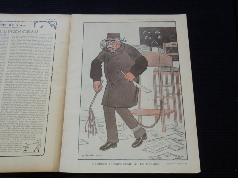 1916 MAY 1 FANTASIO FRENCH MAGAZINE - NICE ILLUSTRATIONS - SP 3253U