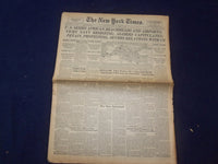 1942 NOV 9 NEW YORK TIMES - U.S. SEIZES AFRICAN BEACHHEADS AND AIRPORTS- NP 6514
