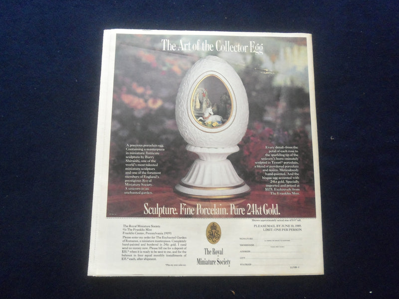 1989 MAY 7 SUNDAY INDEPENDENT PARADE MAGAZINE-WILKES-BARRE-DANNY DEVITO- NP 6209