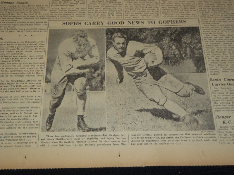1939 SEPT 26 MINNEAPOLIS MORNING TRIBUNE - FRENCH SHELL NAZIS FORTS - NT 9542