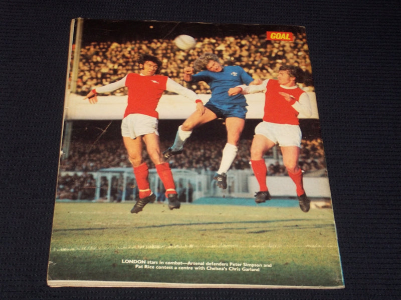1974 JANUARY 19 & 26 GOAL MAGAZINE - ALAN BALL & RAY KENNEDY COVER - E 5013