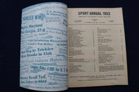 1953 SPORT ANNUAL MAGAZINE - BOB MATHIAS-ROCKY MARCIANO COVER - E 11875