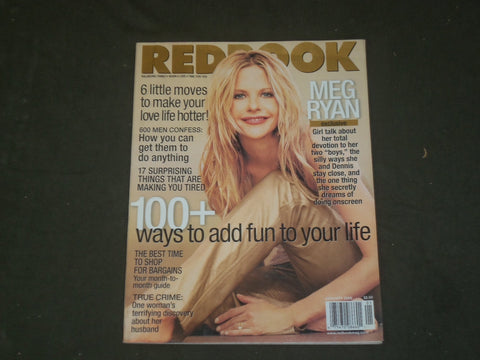 2000 JANUARY REDBOOK MAGAZINE - MEG RYAN COVER - B 1540