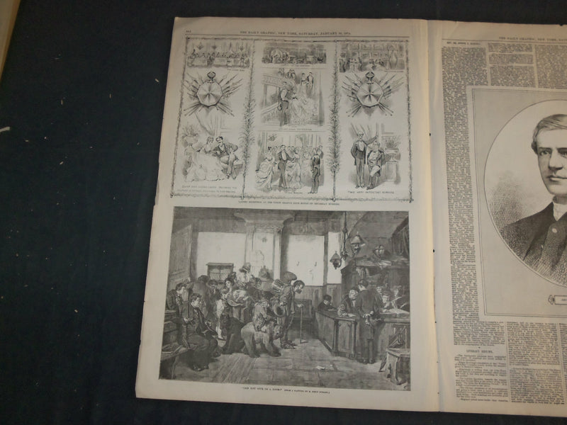 1874 JANUARY 31 THE DAILY GRAPHIC NEWSPAPER - I THINK I CAN DO THAT - NT 7646