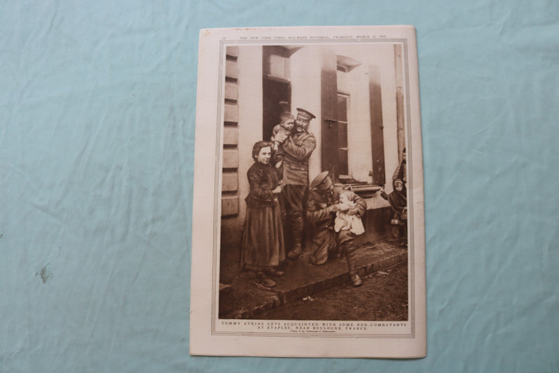 1915 MARCH 11 NEW YORK TIMES MID-WEEK PICTORIAL - HOLY MAN OF THE EAST - NP 9131