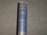 1910 LOCAL HISTORY AND ANTIQUITIES BOOK BY JOHN MORRIS & JORDAN - KD 5160