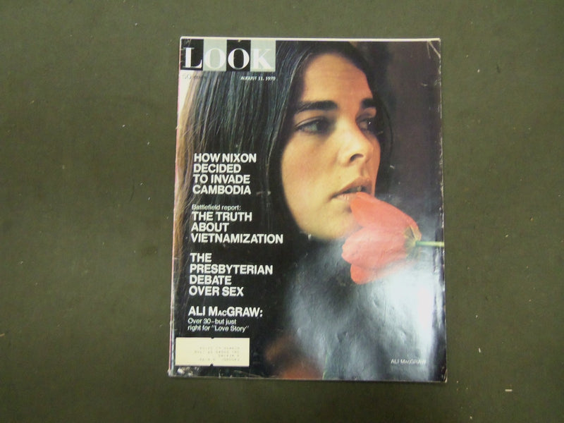 1970 AUGUST 11 LOOK MAGAZINE - ALI MACGRAW - ST 2937