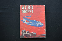1942 MARCH AERO DIGEST MAGAZINE - VOUGHT-SIKORSKY FLYING BOAT COVER - E 10729