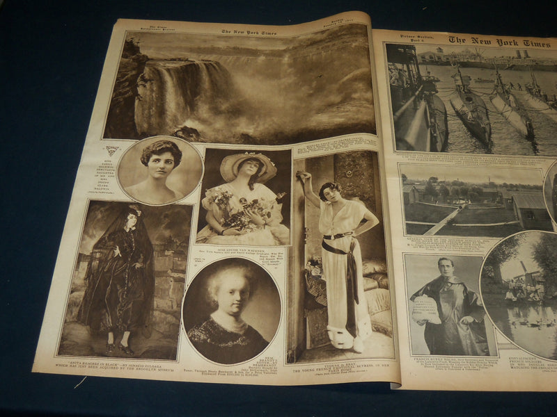 1917 JANUARY 14 NEW YORK TIMES ROTO PICTURE SECTION - RUTH LAW - NT 8981