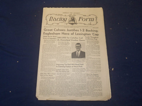 1969 JULY 22 THE DAILY RACING FORM -GREAT COHOES JUSTIFIES 1-2 BACKING -NP 2534C