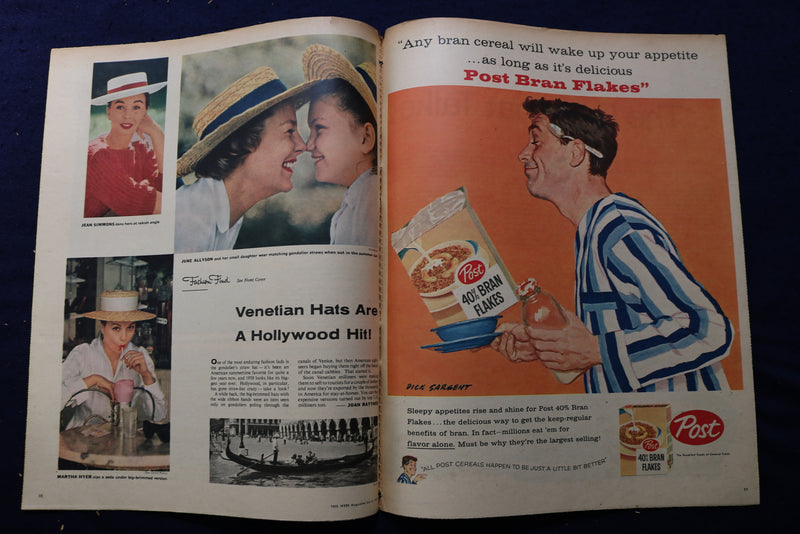 1958 JULY 6 THIS WEEK MAGAZINE - JOANNE WOODWARD COVER - E 22916