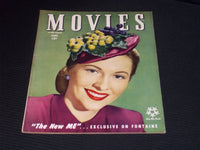 1945 JUNE MOVIES MAGAZINE - JOAN FONTAINE FRONT COVER - E 14172