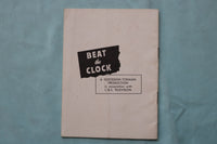 1954 LET'S PLAY BEAT THE CLOCK STUNT BOOK - SOFTCOVER - K 2570