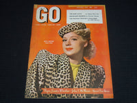 1945 NOVEMBER GO MAGAZINE - BETTY HUTTON COVER - E 13487