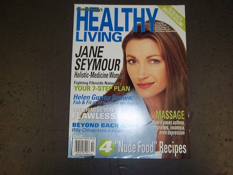 1999 SEP-OCT COUNTRY LIVING'S HEALTHY LIVING MAGAZINE - JANE SEYMOUR - II 4894