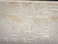 1825 SEPT 2 AMERICAN TRAVELLER NEWSPAPER - DARTMOUTH COMMENCEMENT - NP 4829