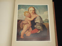 1900'S THE NATIONAL GALLERY HARDCOVER BOOK - 100 PLATES IN COLOUR - KD 7502