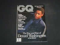 1994 JANUARY GQ MAGAZINE - DENZEL WASHINGTON COVER - SP 3437