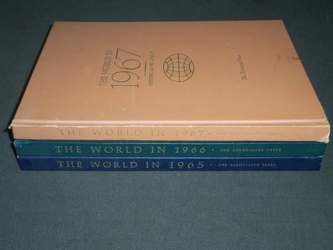 1965-1967 THE WORLD HISTORY AS WE LIVED IT VOLUME LOT OF 3 - KD 2014