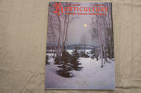 1958 DECEMBER HORTICULTURE MAGAZINE - BEAUTIFUL SCENERY COVER - SP 3137I