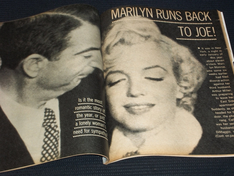 1961 APRIL MODERN SCREEN MAGAZINE - JOE D. MARILYN MONROE INSIDE - E 6370