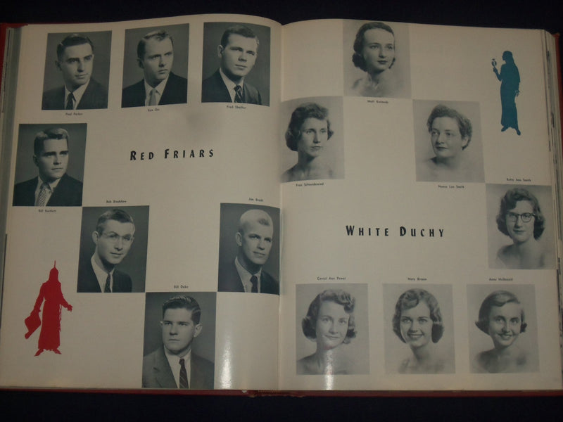 1954 THE CHANTICLEER DUKE UNIVERSITY YEARBOOK - DURHAM NORTH CAROLINA - YB 36
