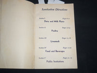 1920'S B-K BACILI-KIL DISINFECTANT SANITATION DIRECTIONS GUIDE - J 9168