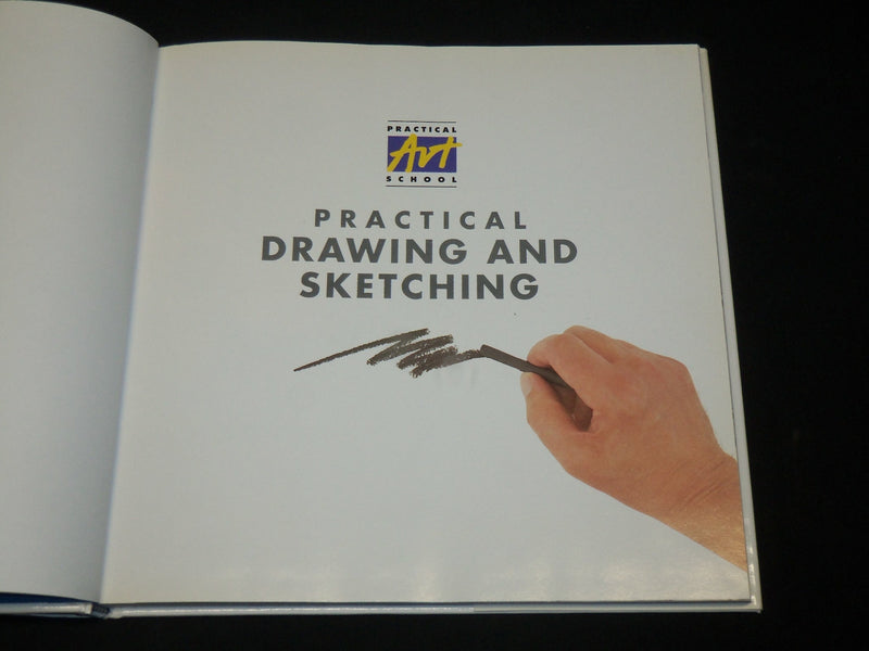 1995 PRACTICAL DRAWING AND SKETCHING HARDCOVER BOOK BY GERALD WOODS - I 1922