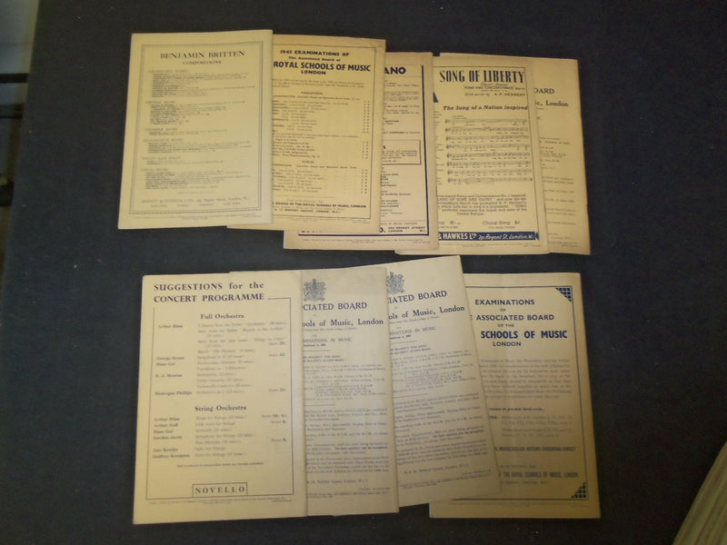 1912-1947 THE MUSICAL TIMES MAGAZINE - LOT OF 23 - O 2440M