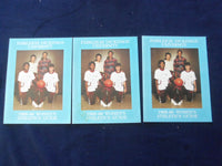 1983-86 FAIRLEIGH DICKINSON MEN'S & WOMEN'S BSKT YEARBOOOKS -LOT OF 11-O 2890D