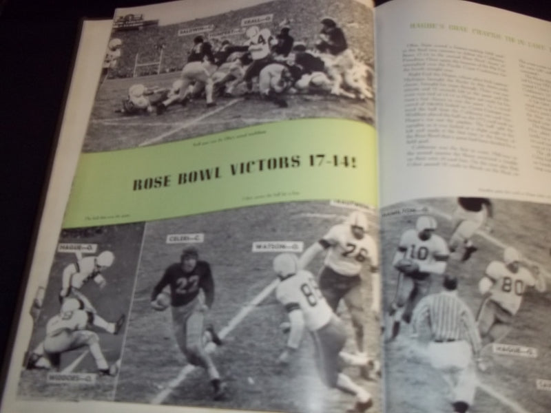 1950 MAKIO THE OHIO STATE UNIVERSITY YEARBOOK - ROSE BOWL WIN FOOTBALL - YB 1738