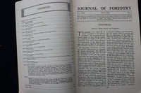1932-1933 JOURNAL OF FORESTRY MAGAZINE - LOT OF 4 + 1931 SUPP/INDEX - O 3428