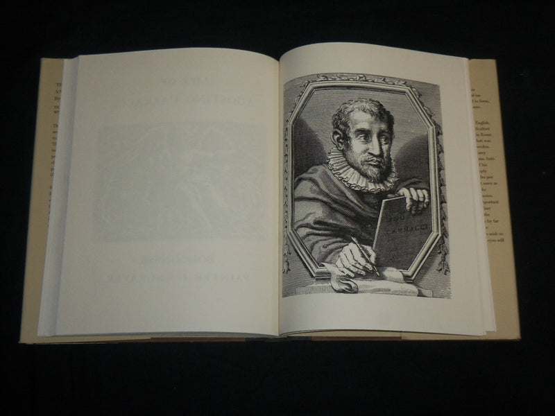 1968 THE LINES OF ANNIBALE & AGOSTINO CARRACCI HARDCOVER BOOK - KD 6771