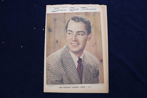 1949 JUNE 5 SCREEN RADIO TELEVISION MAGAZINE - ALAN LADD COVER - E 23092