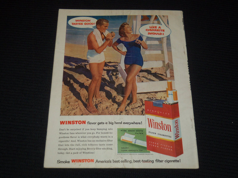 1957 AUGUST MODERN SCREEN MAGAZINE - DEBBIE REYNOLDS & EDDIE COVER - E 16303