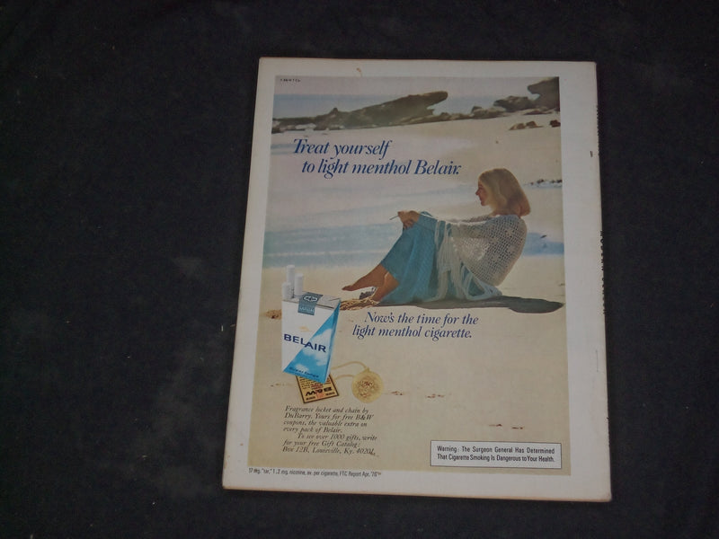 1976 DECEMBER MODERN SCREEN MAGAZINE - FAYE DUNAWAY & NICK NOLTE COVER - CW 672
