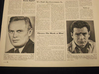 1957 TIME LIMIT MOVIE PRESS BOOK STARRING RICHARD WIDMARK & R. BASEHART - P 15