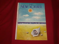 1973 JANUARY 13 NEW YORKER MAGAZINE FRONT COVER ONLY - GREAT ART FOR FRAMING