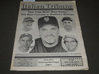 2000 OCTOBER 12 ITALIAN TRIBUNE NEWSPAPER - MIKE PIAZZA - BERRA - NP 2562
