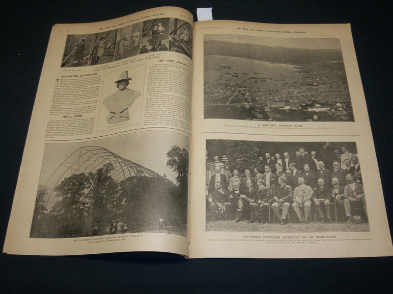 1900 THE MAIL AND EXPRESS ILLUSTRATED MAGAZINE LOT OF 4 - NEW YORK - NP 2399R