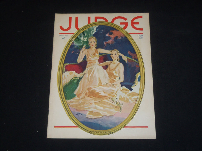 1931 SEPTEMBER 12 JUDGE MAGAZINE - MOTHER AND CHILD - ST 5699